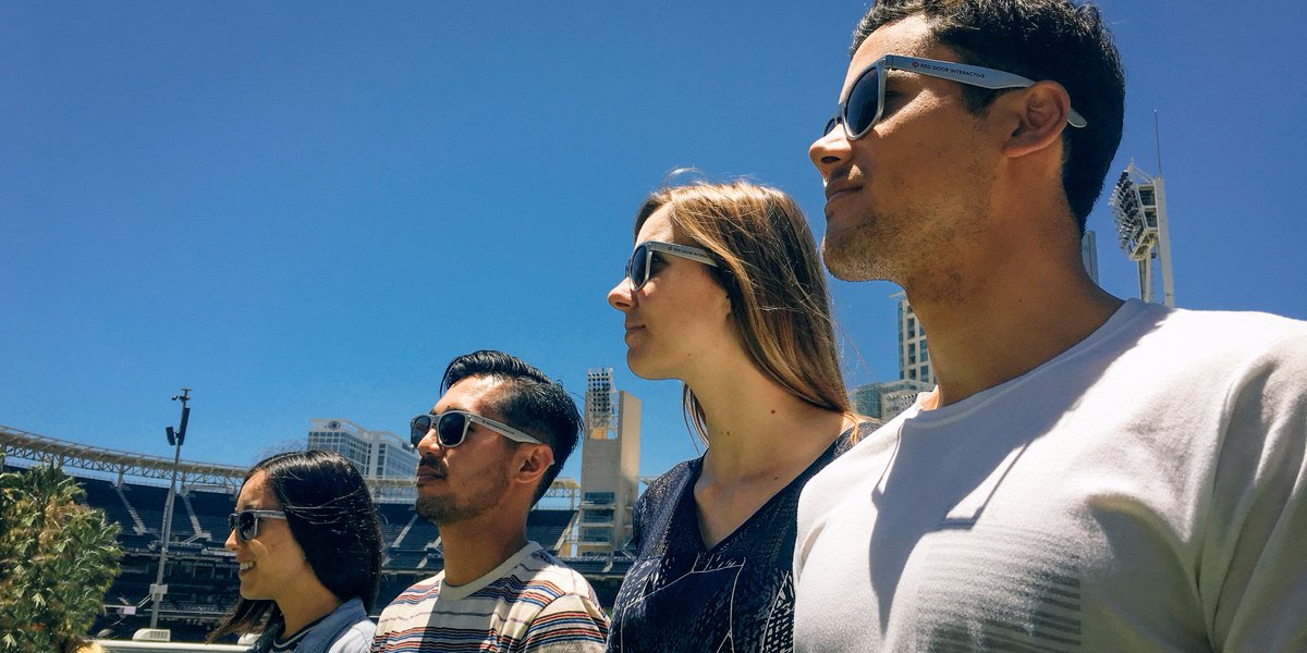 reddoor's tweet photo. Working on our glasses tan 🕶️ #NationalSunglassesDay #rdiculture https://t.co/tH16fJsk8C
