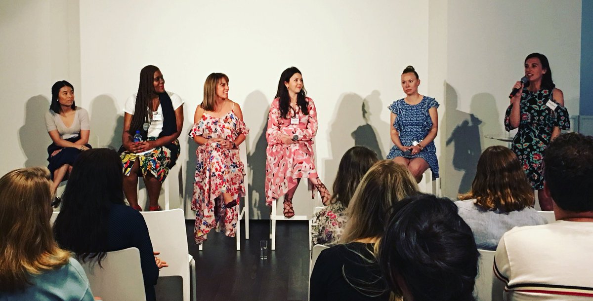 kdouglas17's tweet photo. What is your purpose and platform?  Women's leadership discussion with @CFDA @AccentureRetail @Cadillac @Retail_DnA @TanyaTaylorNYC https://t.co/AtP1MmWHj5