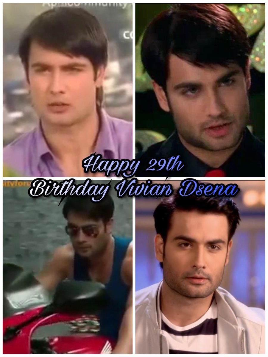 Happy 29th Birthday Vivian Dsena ! Have a great one and best of luck for future! 