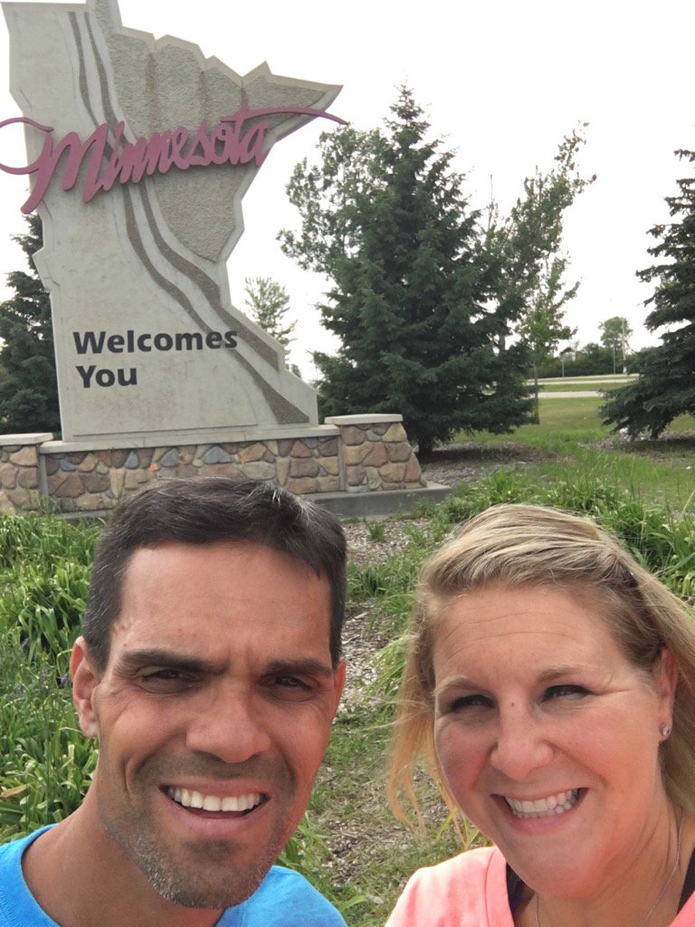 jackkelly3512's tweet photo. Hello Minnesota!  #New State w/@mom2benandjack https://t.co/jCswdT7Rij