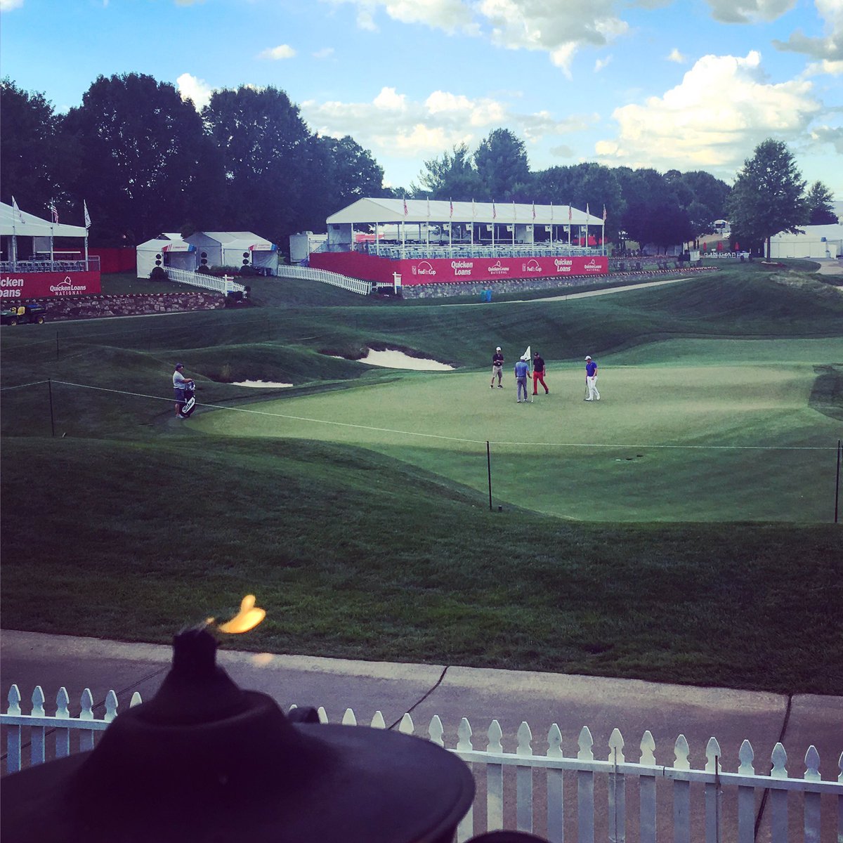 Practice rounds last a LONG time when the summer days give you sunlight long into the evening.