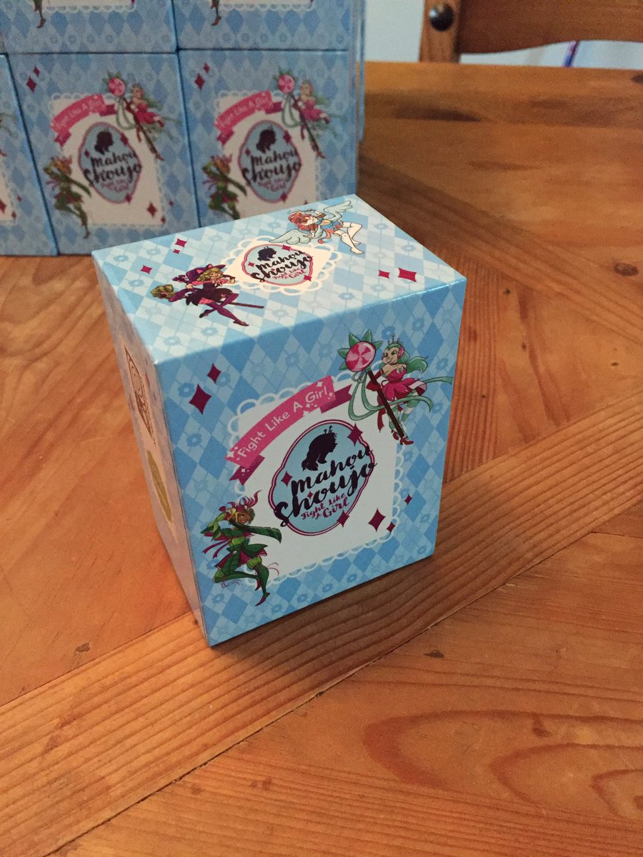 QuadraTronGames's tweet image. #MahouShoujo shipments to our @kickstarter backers is coming very soon. 🤗🎉