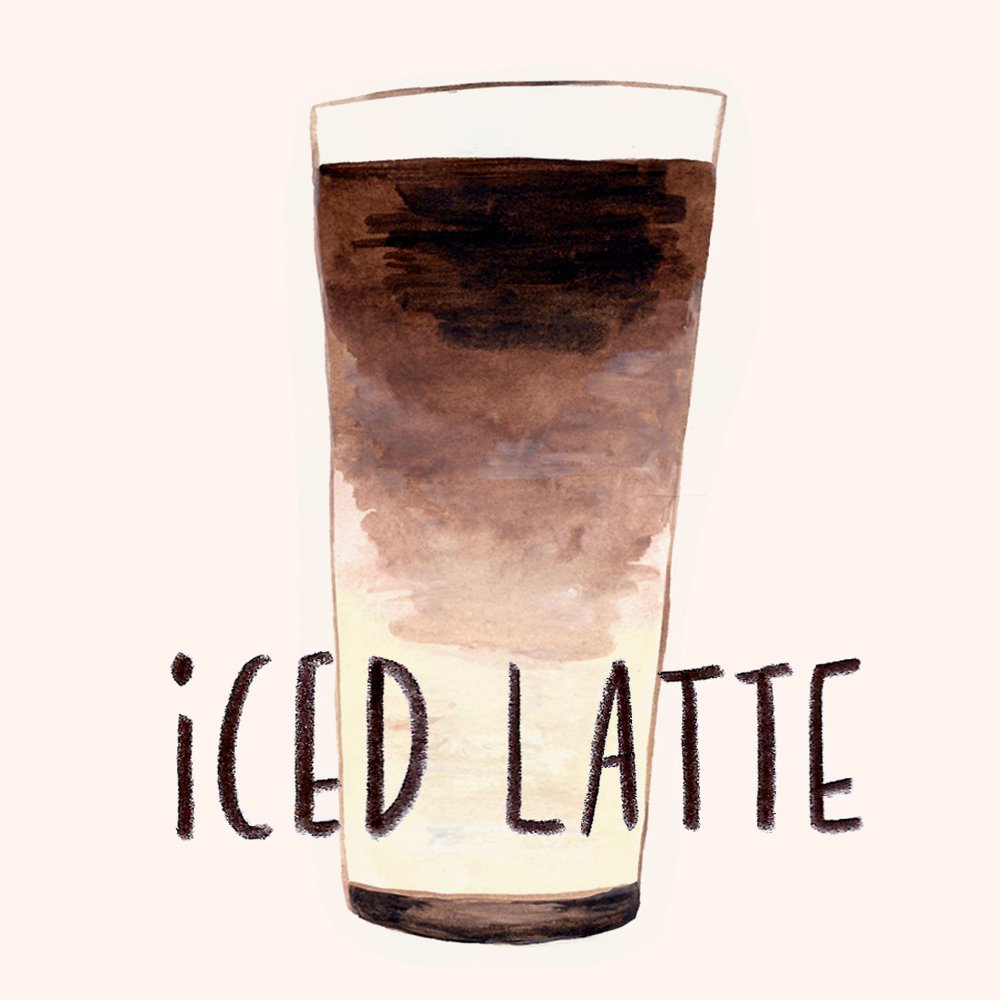 Been craving a nice iced latte! #IcedCoffee