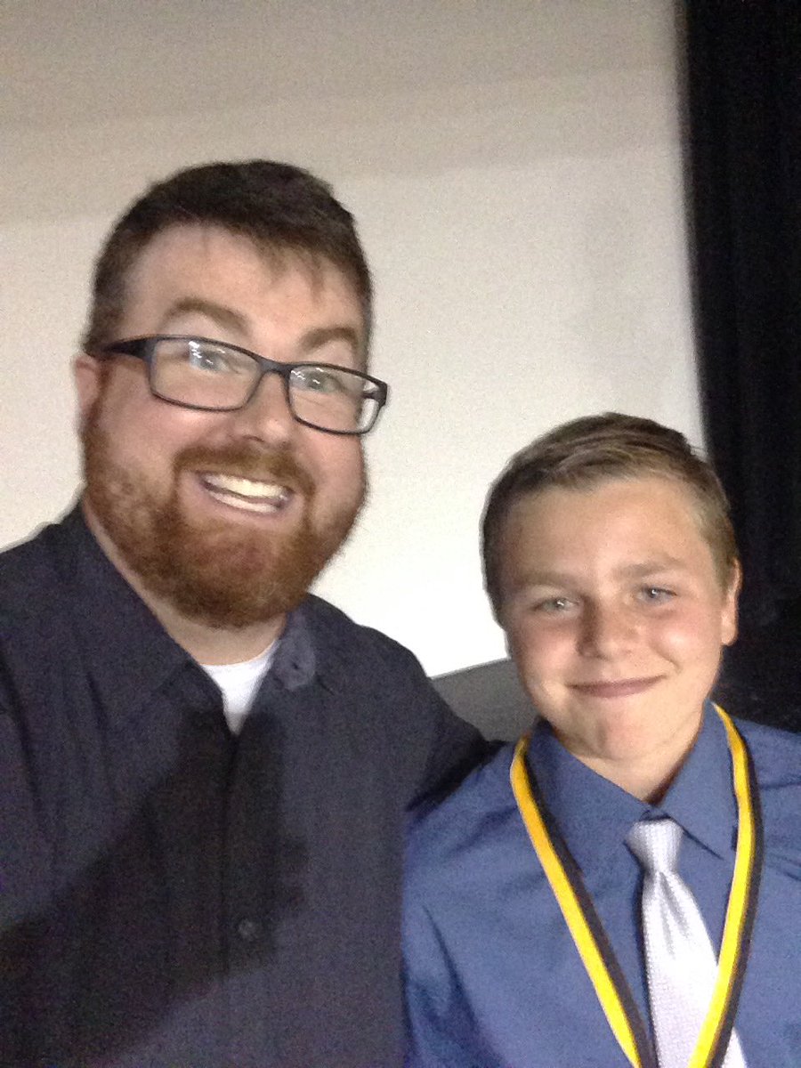 Science award grade 8 <a href="/HoughtonHornets/">Houghton Public</a> #graduation2017. #science
