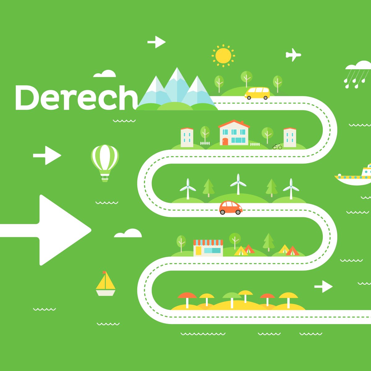 CKrauszDesign's tweet photo. Brand new: Logo and theme design for Derech, a new travel app.
#travel #app #logo #design https://t.co/cpxLznZJ31