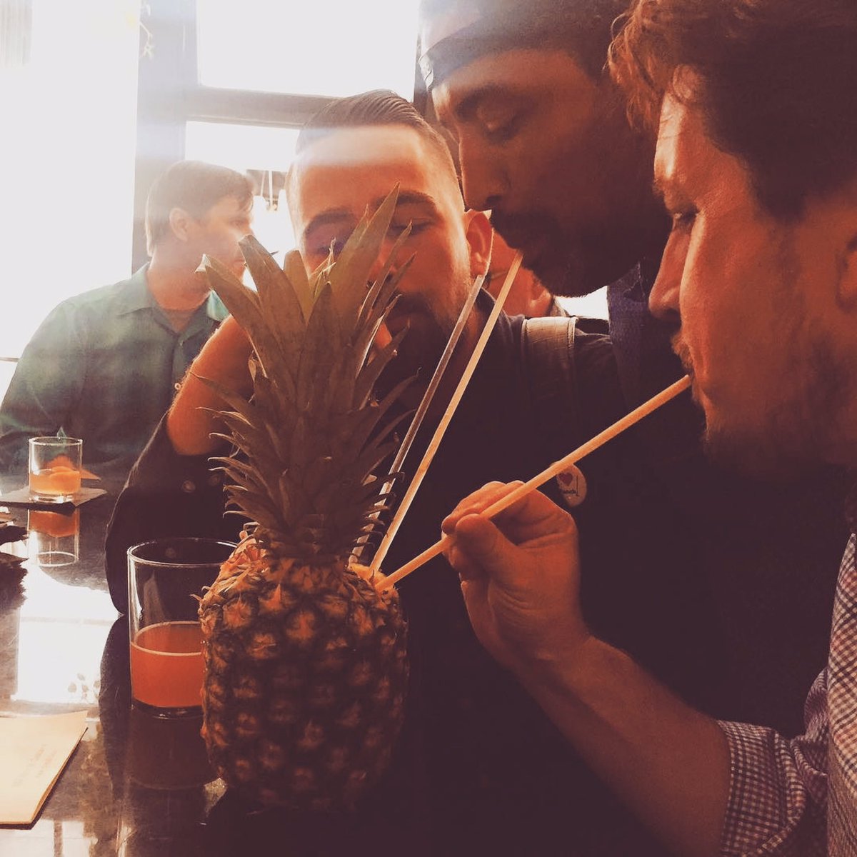 DrexlBar's tweet photo. Squad Goals 🍍🍍 https://t.co/2CMgWmCGGs