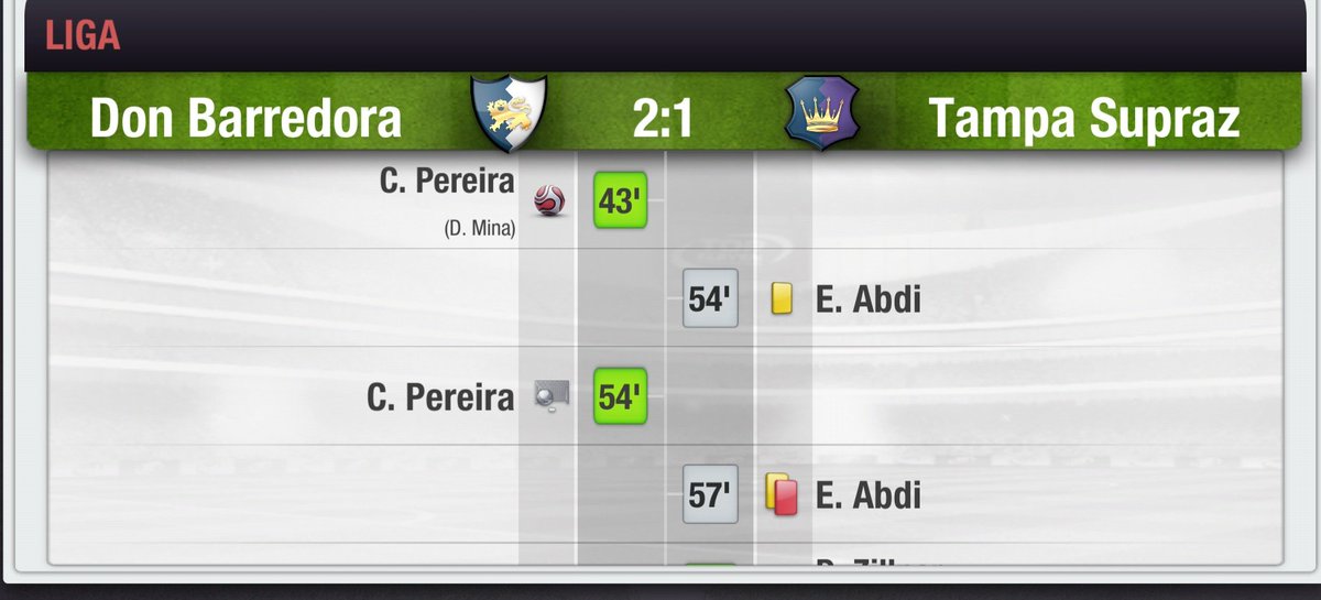 donbarredora77's tweet photo. Comienzo de liga picante. Don Barredora ganó un partido complicado 2-1 con goles de Pereira 🇧🇷 x2 https://t.co/JuLhocitX3