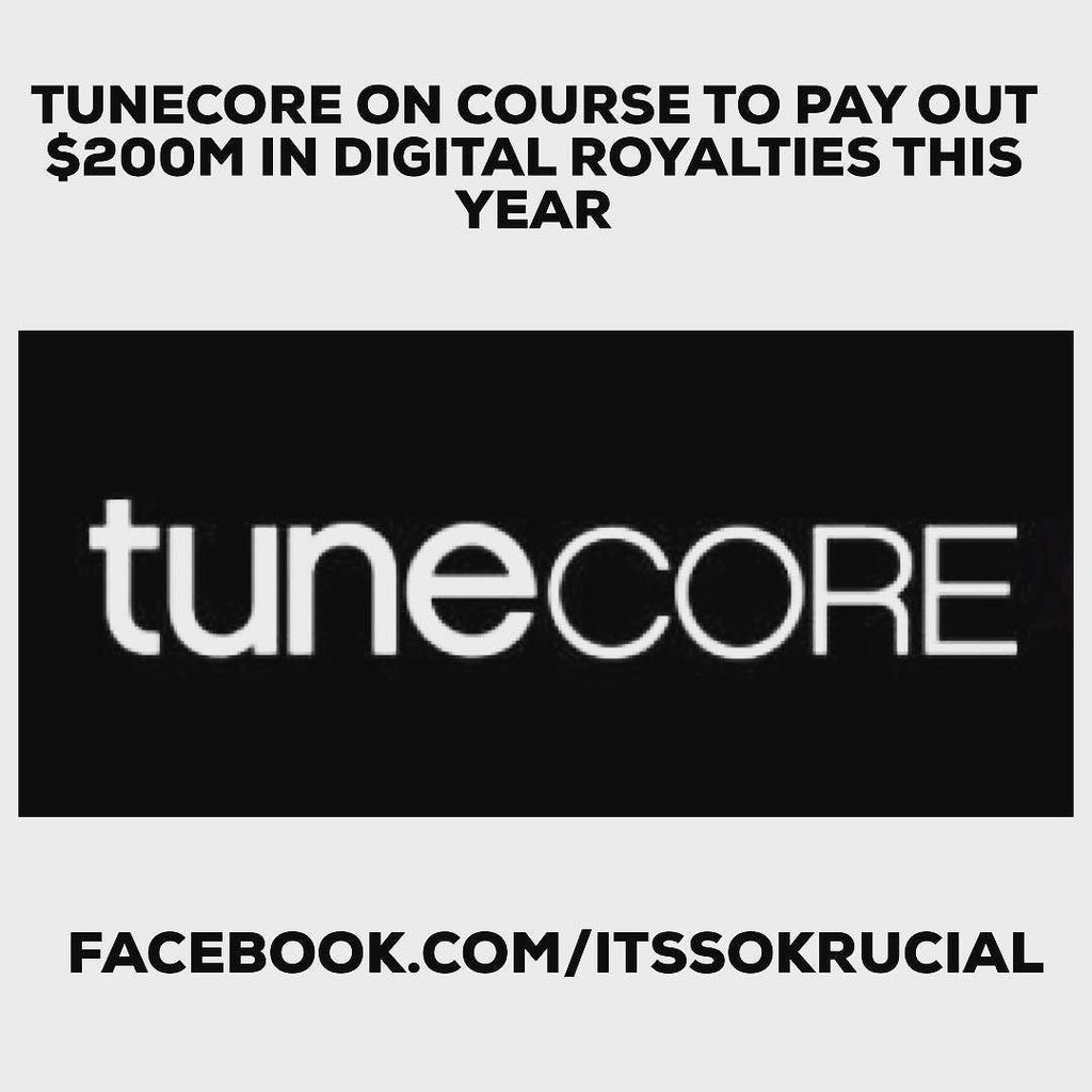 ItsSoKrucial's tweet image. #musicbusinessworldwide has been reported that @tunecore 
has announced that it will soon surpass $1bn lifetime pa… ift.tt/2sYSUQy