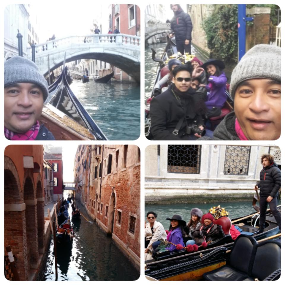 #suatu hari menyusuri canal canal Rialto Bridge .Venesia.Italia