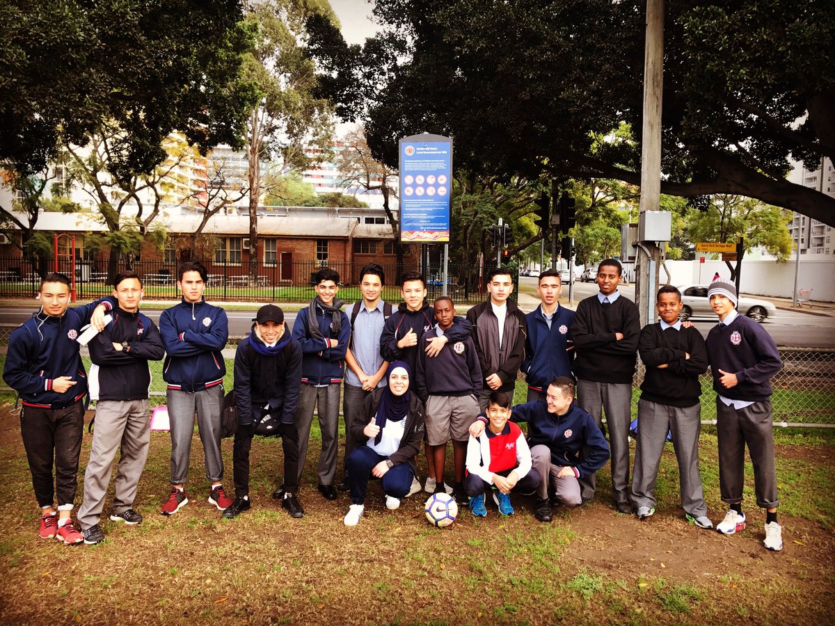 Take a look at this very proud group of Coaches from Arthur Phillip HS. Great job 👊🏽😊