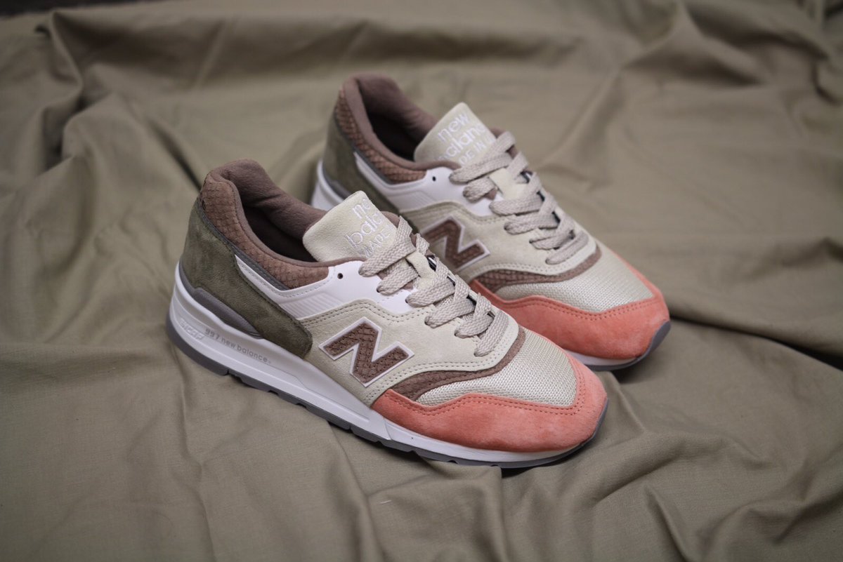 new balance 997 bone sunset