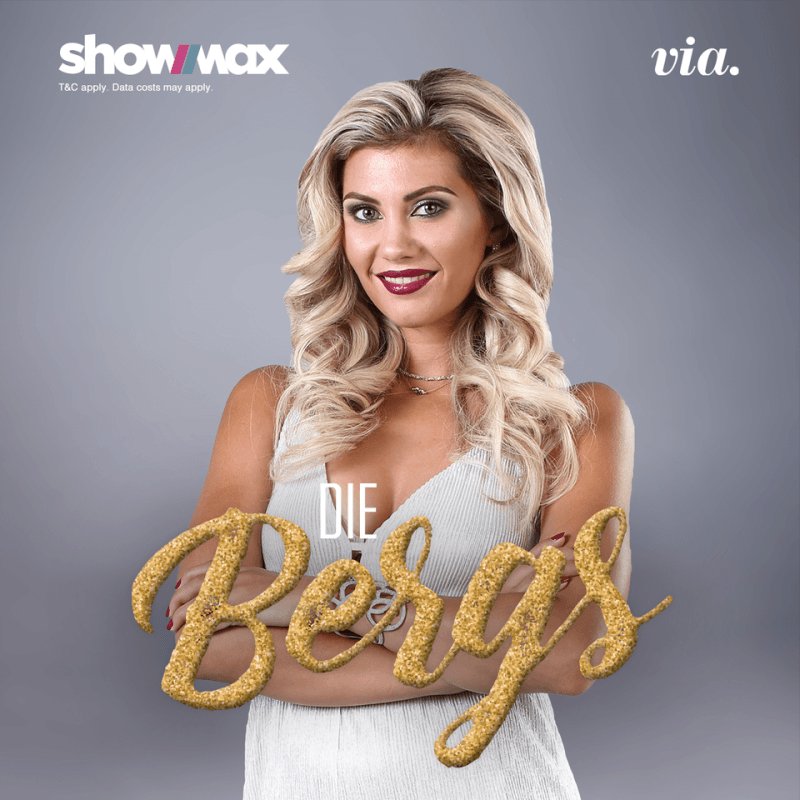 GrootTunes's tweet photo. Skakel vanaand om 21:00 in op @viatv vir #DieBergs met @charlizeberg. (ook op @ShowMaxOnline) @tvplus @BurgJakes https://t.co/vFxgPJ8A4e