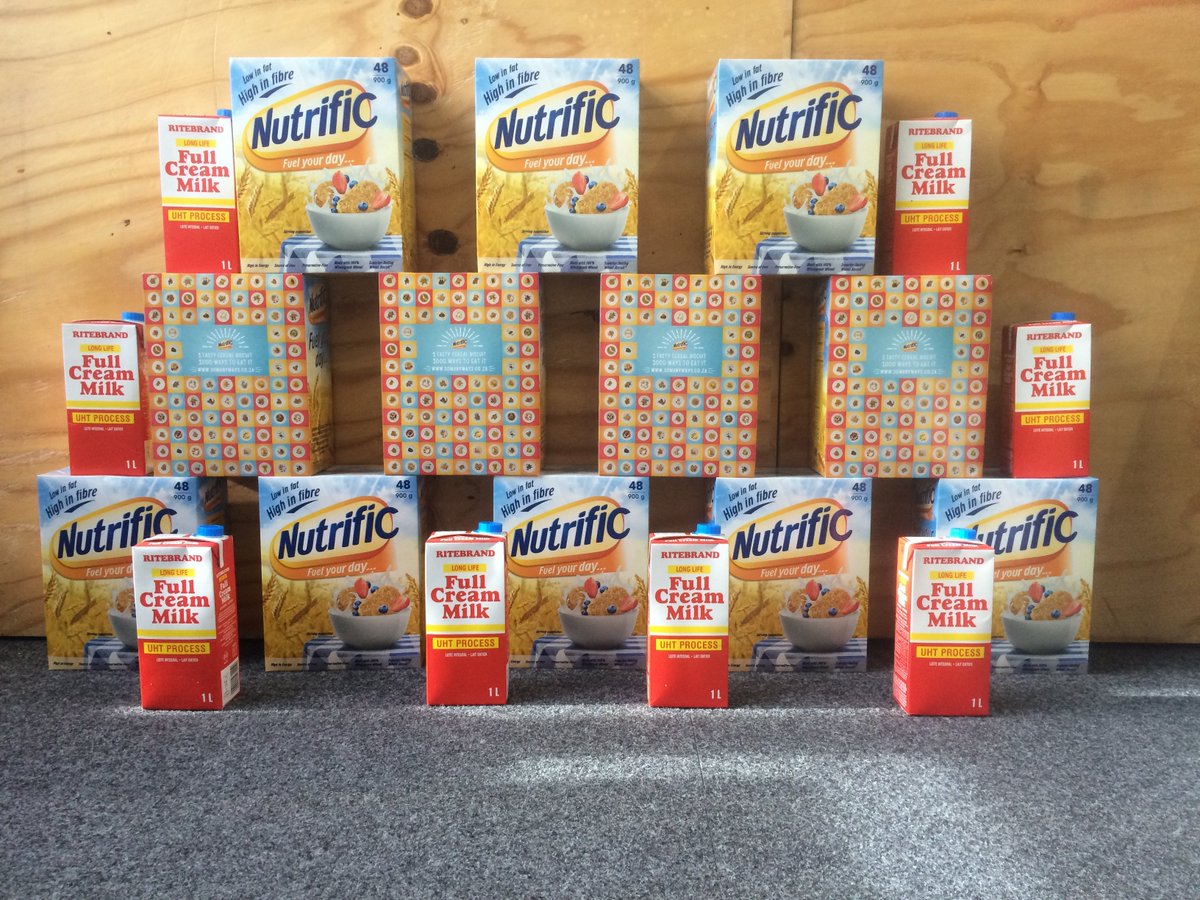 NutrificSA's tweet image. 1/2 We got involved in @Shoprite_SA&apos;s #YellowPacketChallenge &amp;amp; donated breakfasts to @HomesteadPSC 🤗