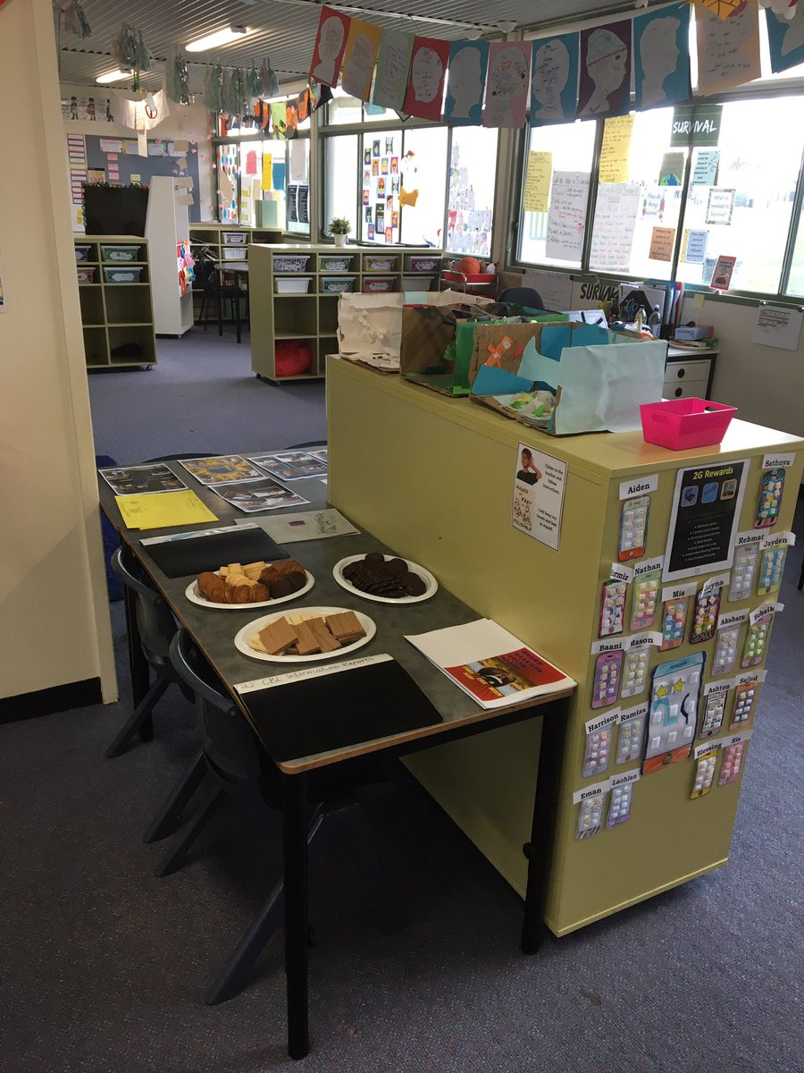 acps_library's tweet photo. Student led conferences @AitkenCreekPS where students can share their learning experiences! @MissAlebakis #displays #proud #endofterm2 https://t.co/qHXSzUlSlQ