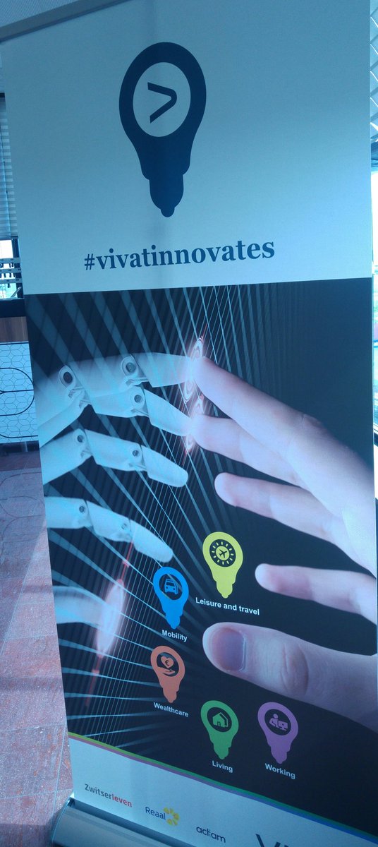 Het is VIVAT INNOVATION DAY.  600 collega's worden vandaag bijgepraat over innovatie. Let the show begin! #vivatinnovates