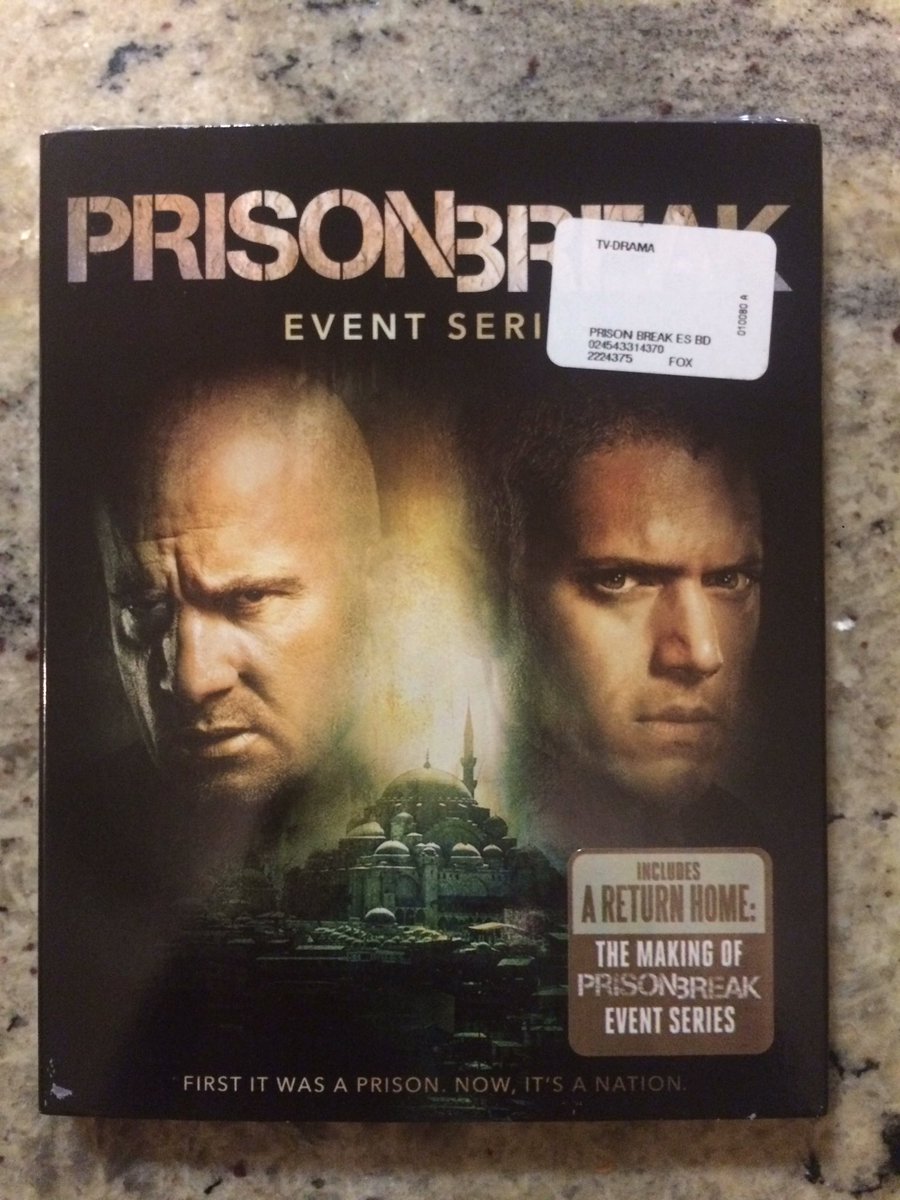 PrisonBreakFox's tweet image. Keeping to the tradition. Buying Prison Break on DVD the DAY it comes out every time since season 1 came out. @PrisonBreak @PBWritersRoom