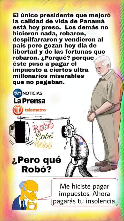 PeterGo12267512's tweet photo. @dw_espanol POR MEDIOS COMO ESTOS ESKE MI PANAMA ANDA MAL Y FONCECA MORA RELAJO EN SU CASA DIOS NOS AMPARE LOS PAPALES DE PANMA EN NADA KEDO https://t.co/JRagutcbes