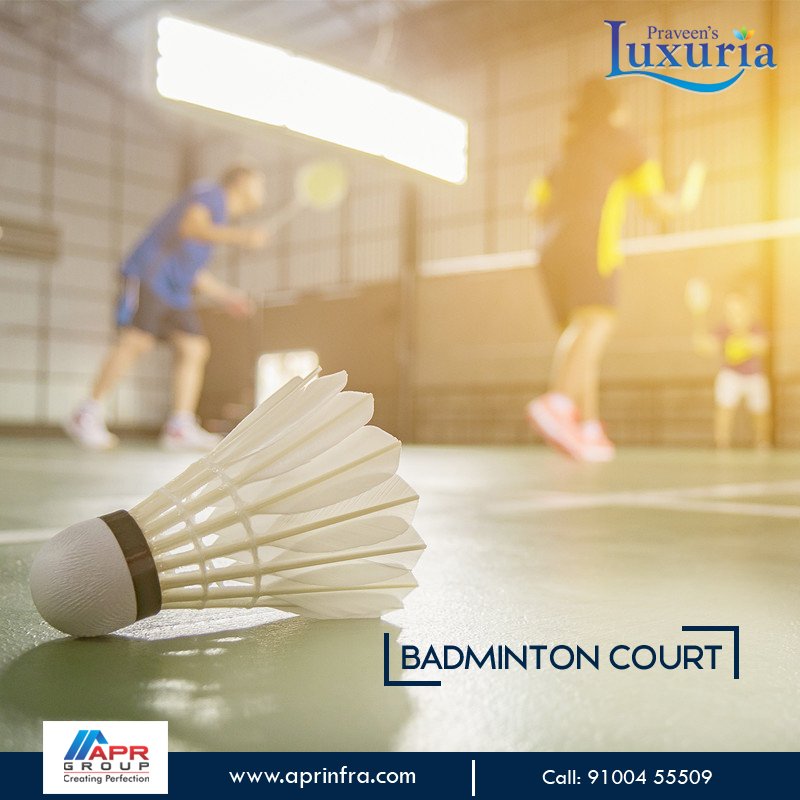 praveen_luxuria's tweet photo. #sweatout yourself @ APR Group's Praveen's Luxuria #shuttlecourt. For more info visit: https://t.co/rEDiMnS9Ki https://t.co/7mUjLXGbQ4