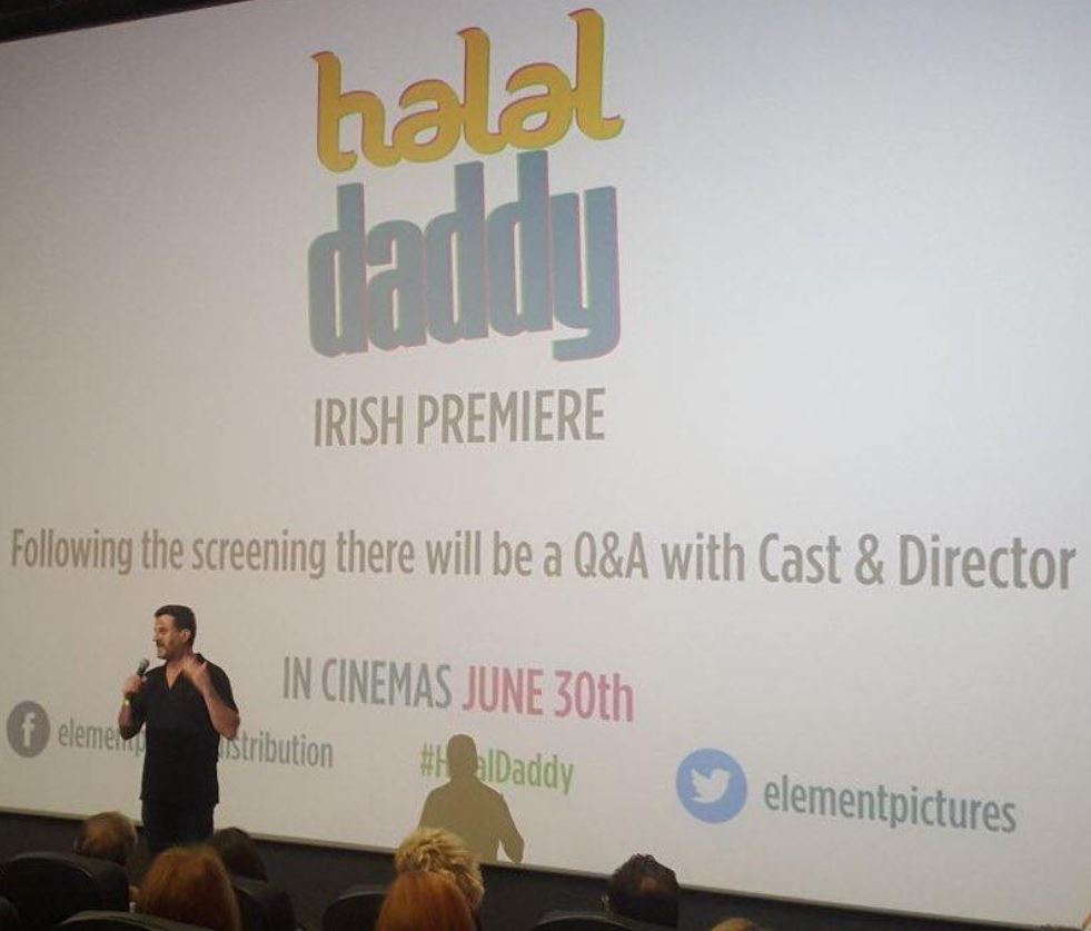 MovieEventsIre's tweet image. Some of the wonderful Halal Daddy cast &amp;amp; crew out for the Irish premiere in Sligo Omniplex Cinemas! #HalalDaddy in cinemas Friday!