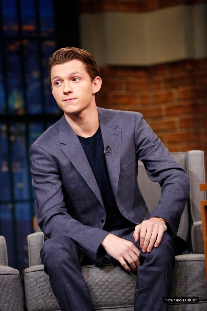 About Tom Holland on X: "Tom on 'Late Night with Seth Meyers' (June 27)  [via @tomholland_net] https://t.co/gk1FqO5L4B" / X
