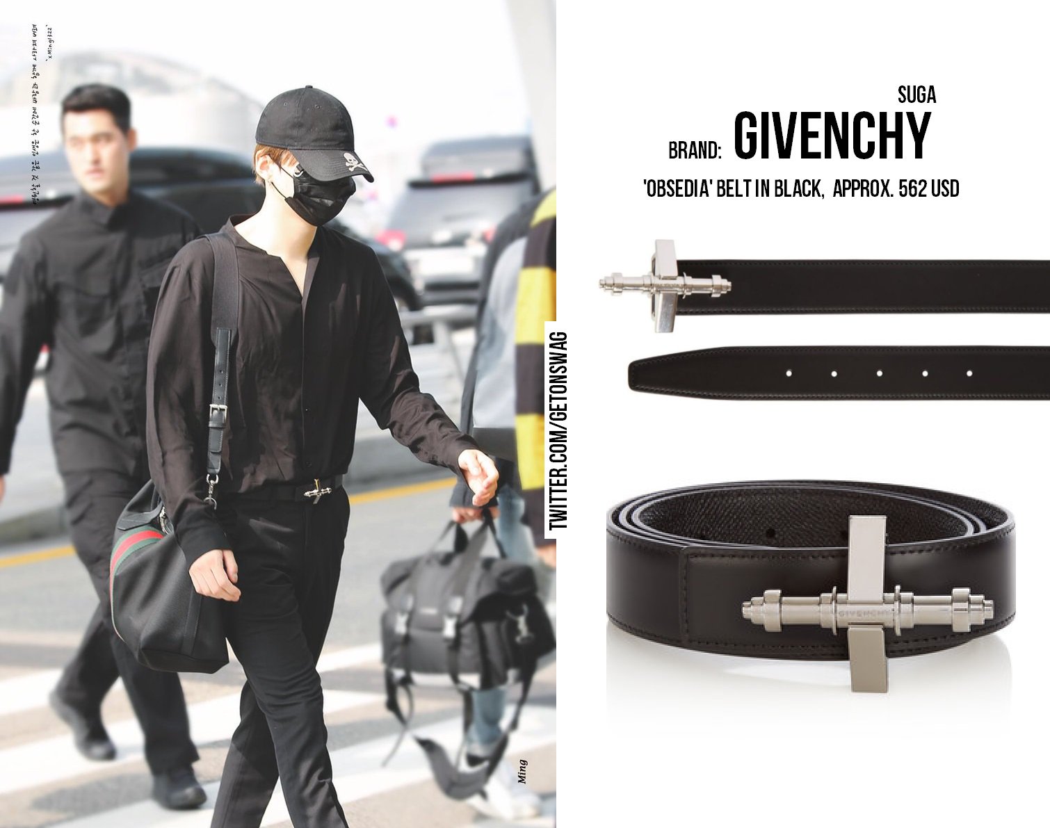 Givenchy obsedia belt sale