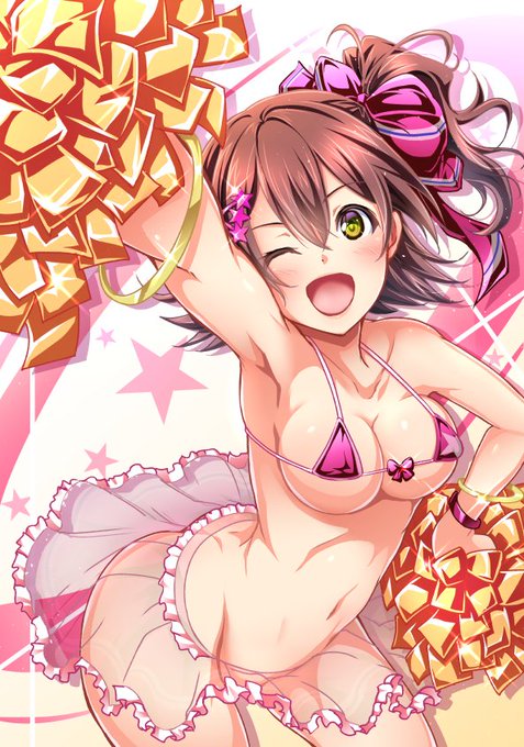 スカートがさらに透けちゃってもたぶん気にしない未来ちゃ差分 #春日未来生誕祭 #春日未来生誕祭2017 