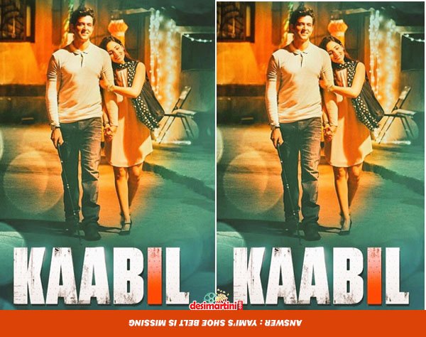 DMmovies's tweet photo. #SpotTheDiffernce No. 1
Guys, see if you can spot it quickly?βοΈ
Don't peek at the answer thoughπ
Go!
#Bollywood #WednesdayWisdom #Kaabil https://t.co/NH7KSfM3Jr