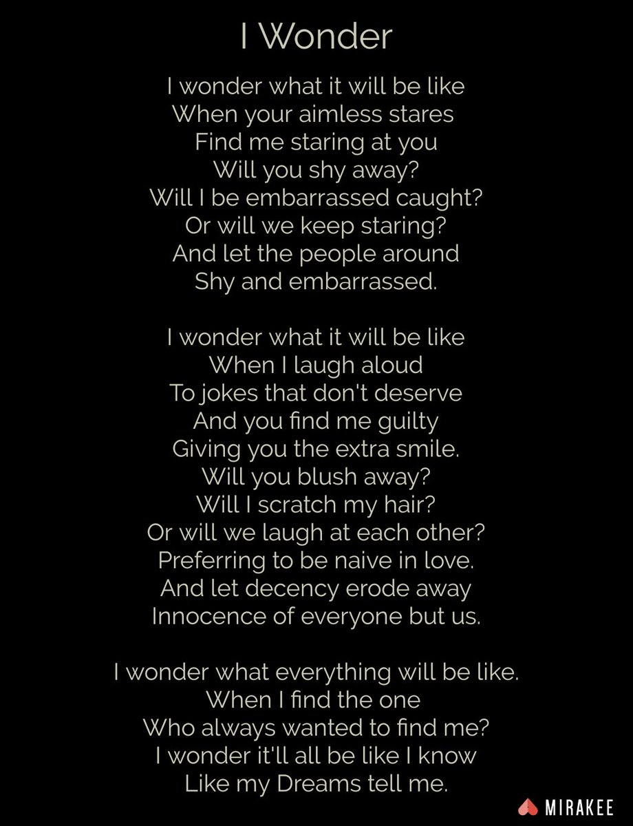 Rishi Sasanka I Wonder If We Ll Ever Meet Poetry Poem Poems Poetsofinstagram Poets Writerslife Writinglife Writing Word T Co 7q93g7secx