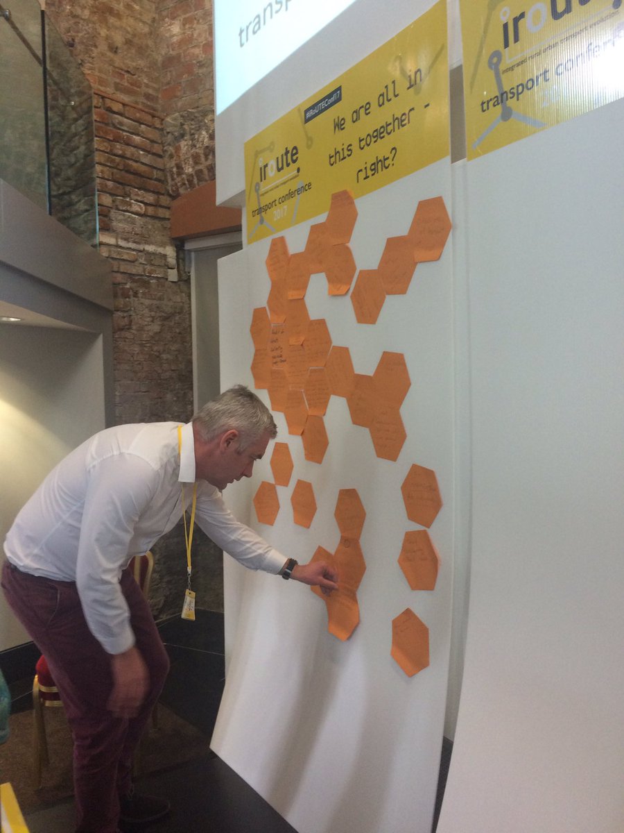 iRoUTEConf's tweet photo. Linking together the different transport elements.... #integration #iRoUTECon17 https://t.co/YPtXGS2bLw
