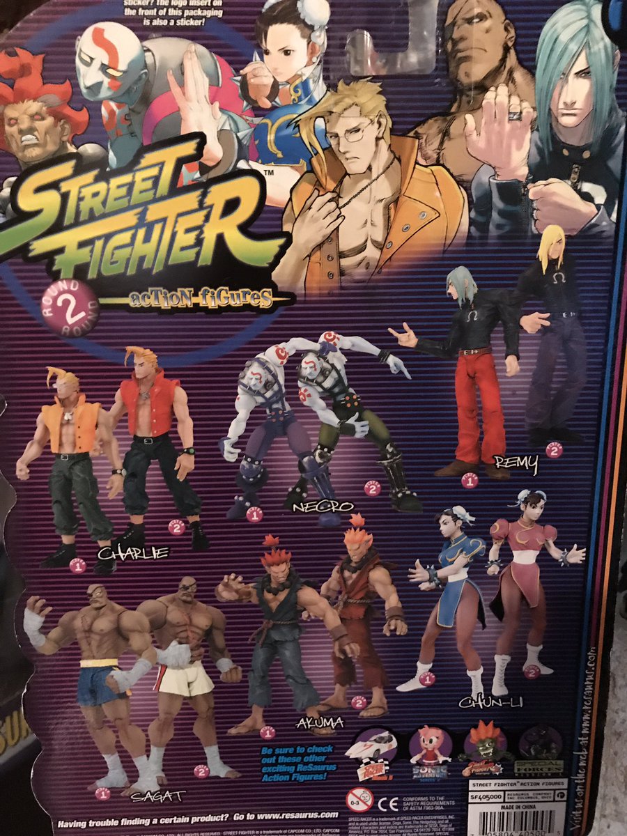 関口英司 そして整理してたらこんなのが出てきた ストリートファイターiii 3rd Strike レミーのアクションフィギュア リソーラス社製 自分が演じたキャラクターの 数少ない立体物 正直 出来はそんなに良くないのだけど それでもフィギュア化