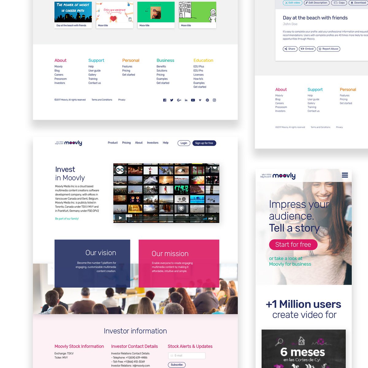 strak_be's tweet photo. Voor @moovly ontwierpen we een gebruiksvriendelijk, 
responsief platform geheel in de stijl van het bedrijf. https://t.co/QZTwUS5Sq6