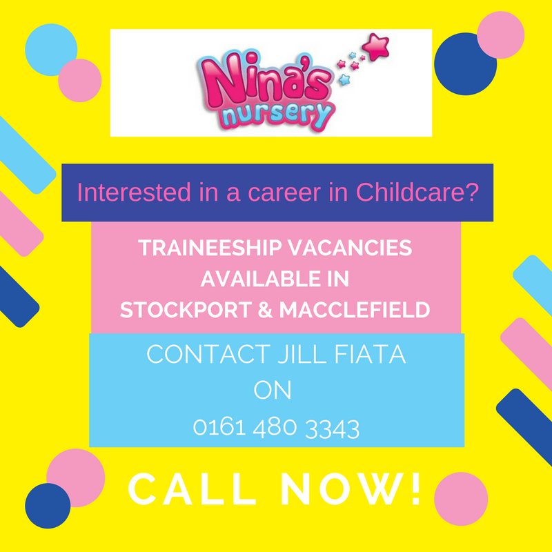Juniperstock's tweet photo. Childcare Traineeships available! https://t.co/1aEORhQ8M3