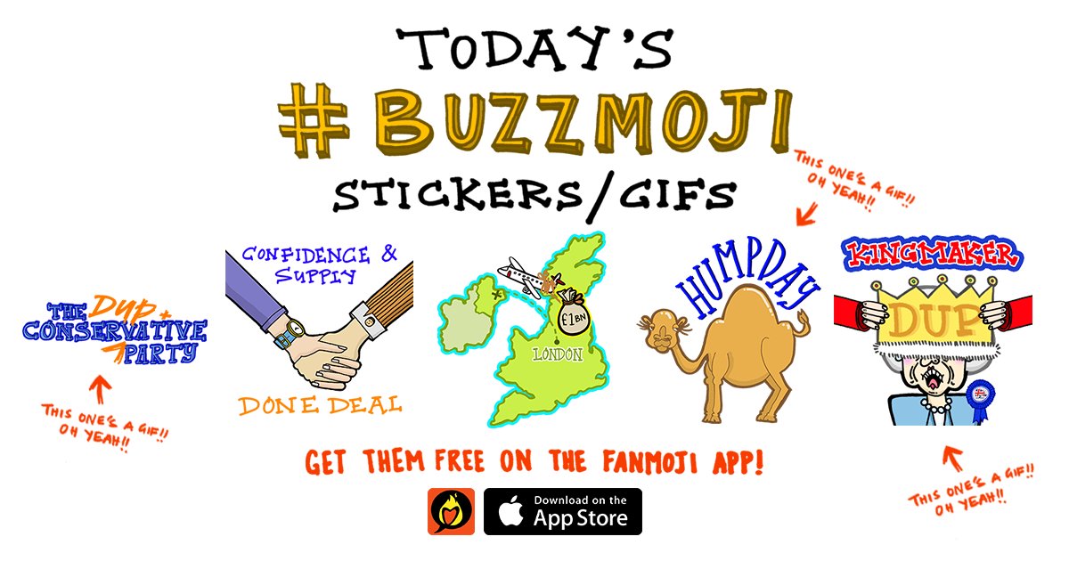 It's #Humpday.
Spread some #wednesdaywisdom with today's free animated stickers in the Fanmoji app.
📲 apple.co/2qq16WV
#emoji