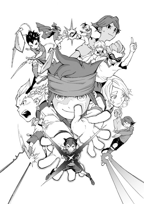 イナズマイレブン新作楽しみすぎるっていう絵。 #イナズマイレブン 