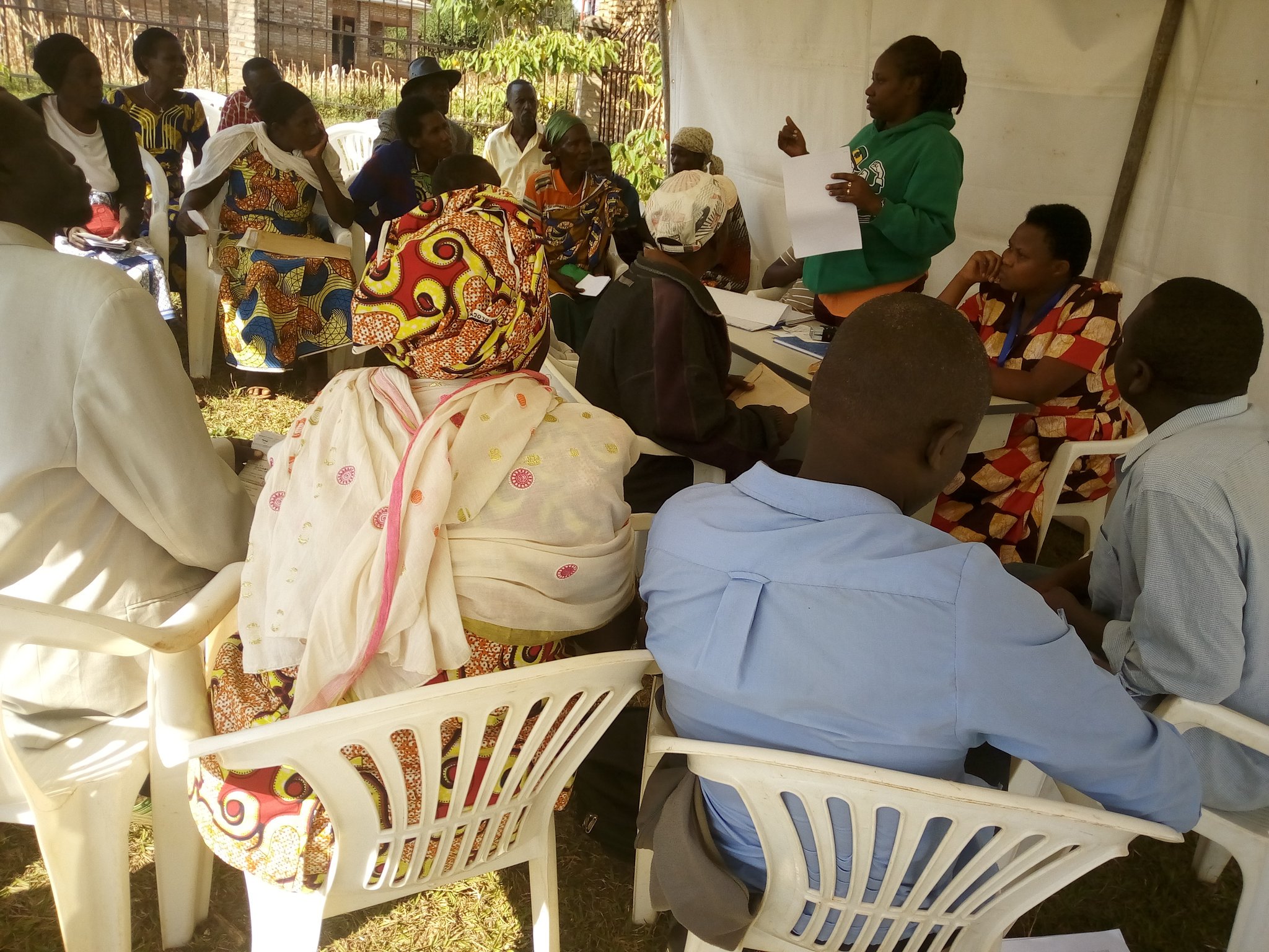 Rwanda Land Management and Use Authority on Twitter "People receiving