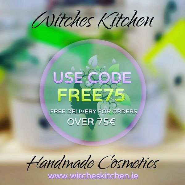 Witches_Kitchen's tweet photo. For all orders over €75 free shipping worldwide! https://t.co/WLjCbzXc8E