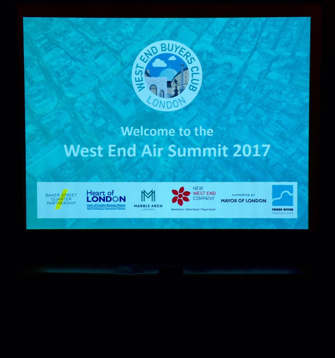 Attending #WestEndAir Summit this morning #airqualitystrategy #AlwaysThinkGreen #lowemissions #bethechange