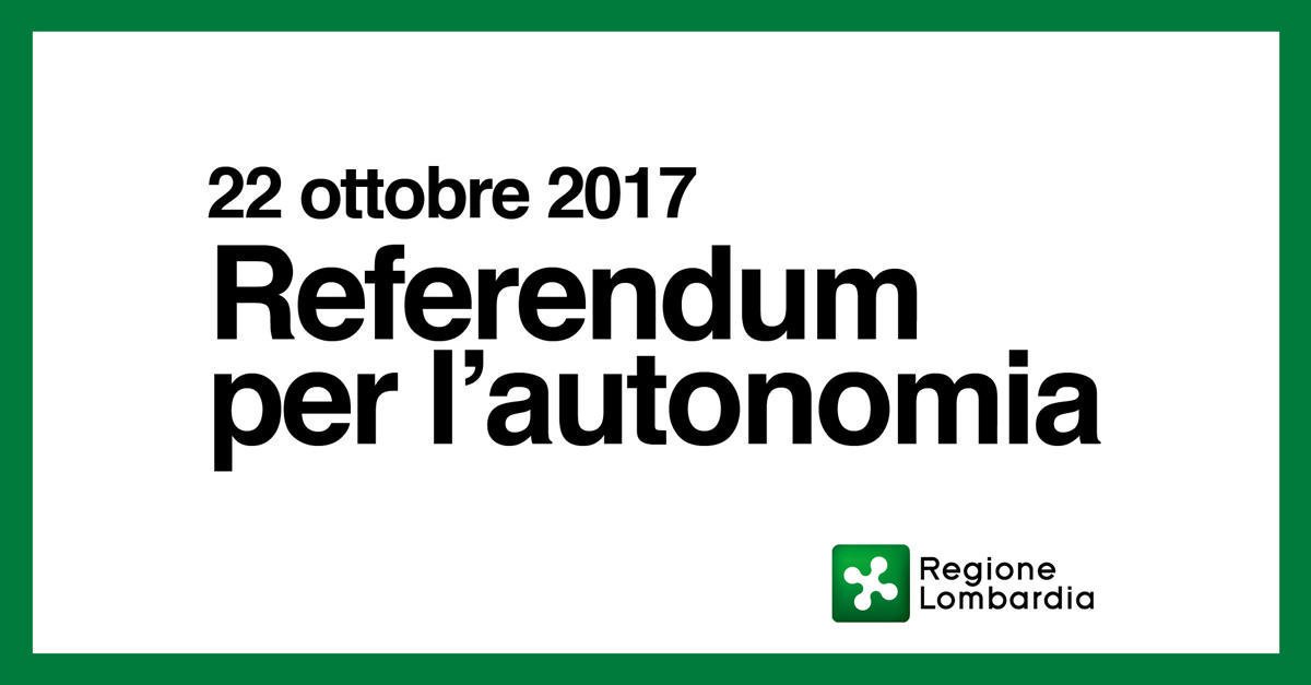 #ReferendumAutonomia: si vota il 22 ottobre. Informati su fal.cn/ueiN