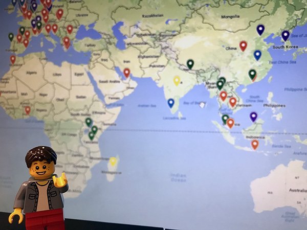 LegoSheffield's tweet photo. Stu wants some experience working abroad - a great place to start is @UniShefCareers  #bricksontour #placementsrus https://t.co/YWSxYguD1O https://t.co/IJb0MO2R6E