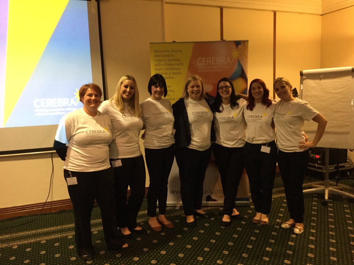 CerebraCharity's tweet photo. Our fabulous sleep team are all ready for our Sleep Conference! #CerebraSleep https://t.co/ptcU2soYgR