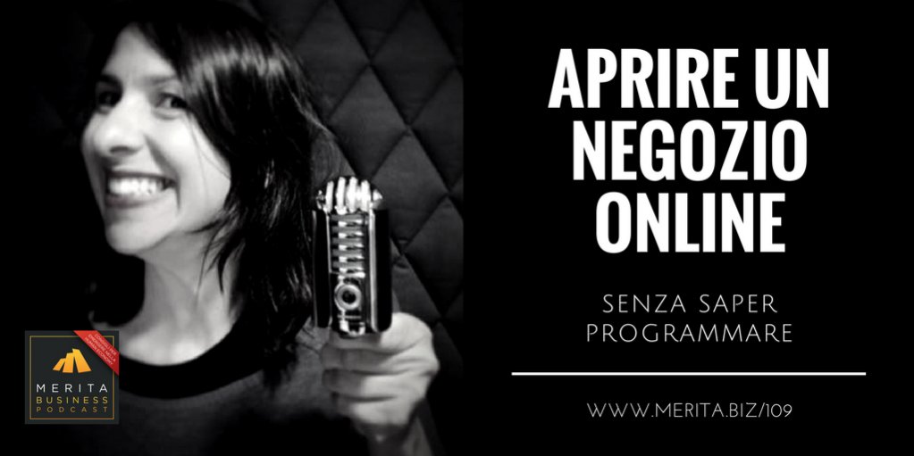 Vuoi aprire un negozio online? Ascolta prima Giulia Greco su apple.co/2rRilEt #WAITINGFORSMDAYIT #ecommerce #itunes