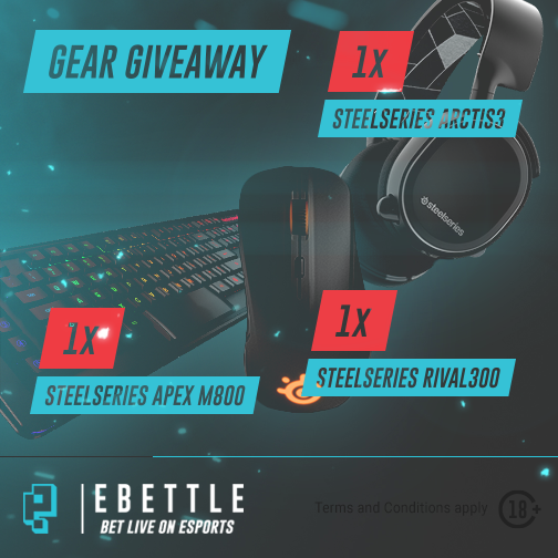 eBettleCom's tweet image. 💙SUMMER GIVEAWAY💙

Enter here ➡️ bit.ly/eBettleJulyGiv… 
to win .@SteelSeries gear ⌨️🎧🖱⬛️

Enter here ➡️

GLHF