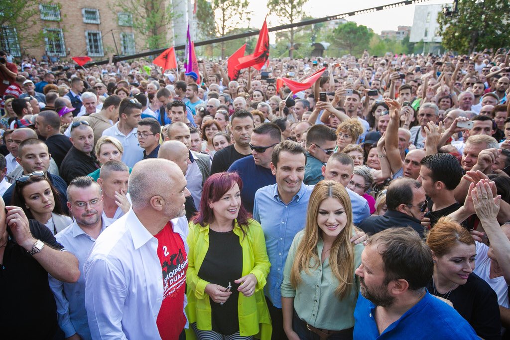erionveliaj's tweet photo. Gara ndodhi, festa mbaroi - mirenjohje per kedo te majte a te djathte qe na dha 18 mandate, por tani t'i kthehemi punes x #TiranenQeDuam 🇦🇱👷 https://t.co/ALJDcHTODX