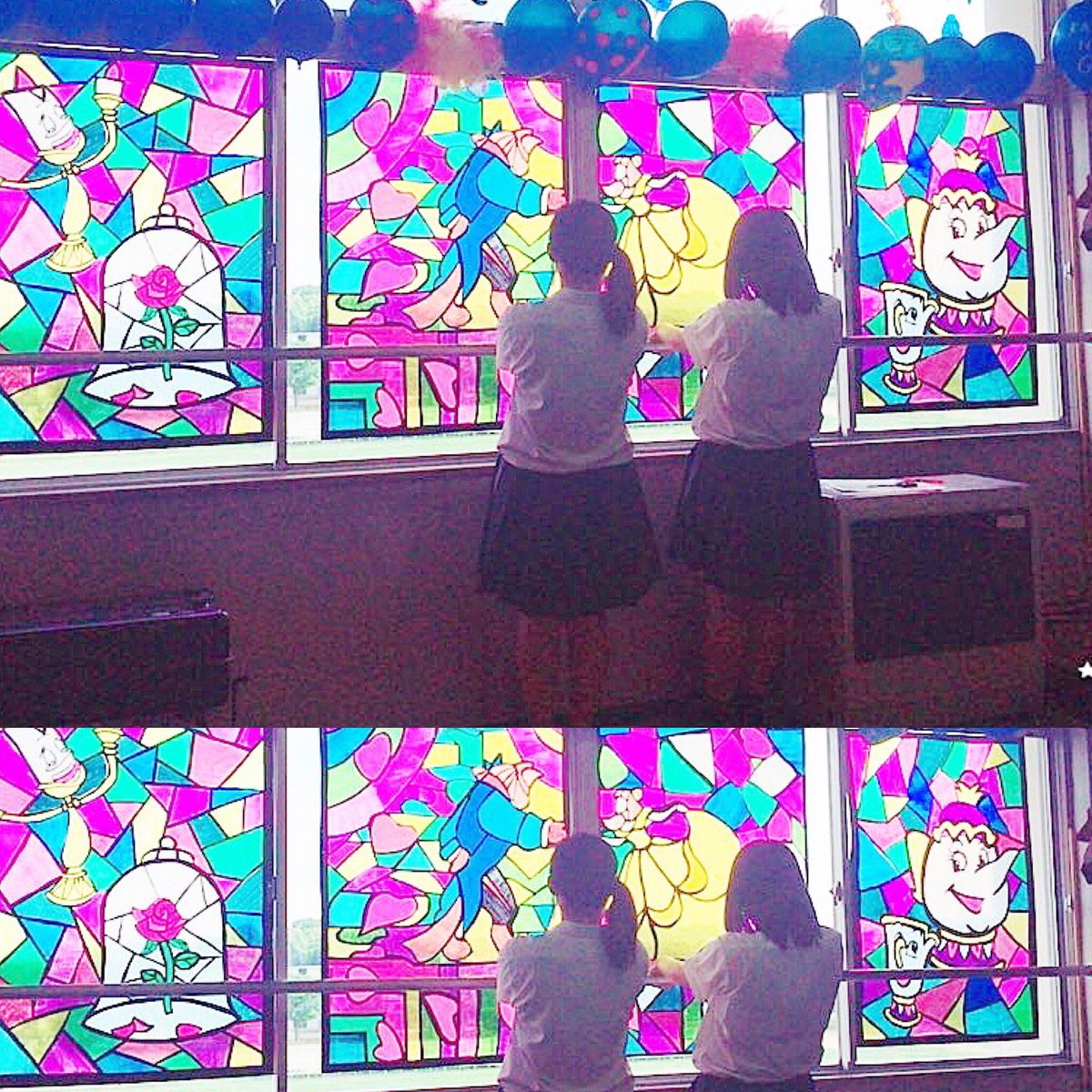 ユイナ Pa Twitter 文化祭 2 3 ステンドグラス めちゃめちゃ綺麗で写真もとれます 黒板のはお友達でもカップルでも ぜひ来てください ユイナ Pa Twitter 文化祭 2 3 ステンドグラス めちゃめちゃ綺麗で写真もとれます 黒板のはお友達でもカップルでも ぜひ来てください