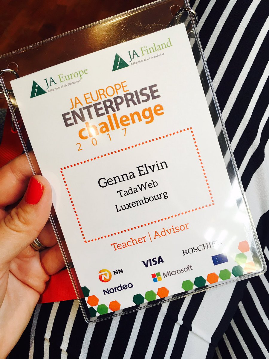 GennaElvin's tweet photo. Lets go #mergeIn! Super proud coach with my team in #helsinki at the #jaEEC17 https://t.co/aZohh2waTY