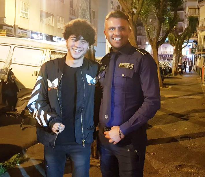 FullSecurityweb's tweet image. La squadra Accompagnamento/Scorta della Full Security con l&apos;attore Vincenzo Messina @VincyMex