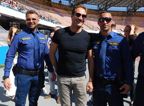 FullSecurityweb's tweet image. La squadra Accompagnamento/Scorta della Full Security con l&apos;attore Maurizio Aiello___ @maurizioaiello4