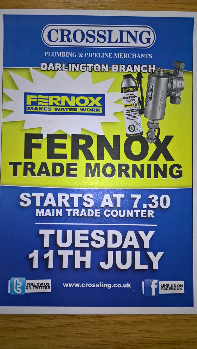 CrosslingDL's tweet photo. Come and join us on Tuesday 11th July for our Trade Morning with @Fernox @FernoxChris and see what the Omega Filter is made of #TF1OMEGA https://t.co/qDpF3xV49N