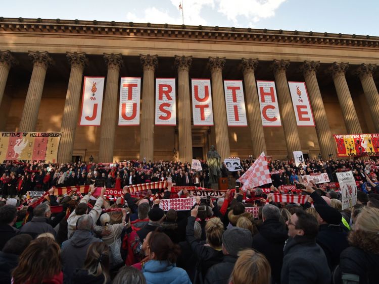 #Hillsborough charging decisions will be announced this morning. Our thoughts are with the families of the 96 &amp; Hillsborough survivors today