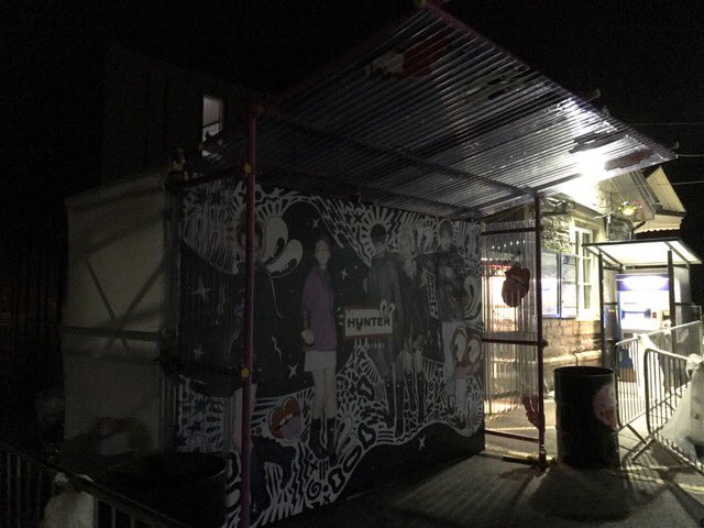 FocusRigging's tweet photo. Nice little Boot wash station installed @GlastoFest this year although not needed as much! ๐#bootwash #Glastonbury #hunter #branding https://t.co/QrR3N92Adb